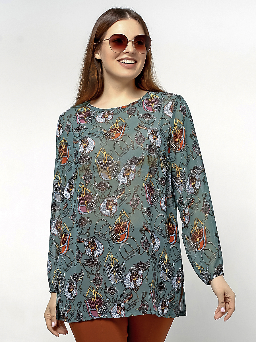 картинка Блузка 60349 малахит от магазина Larouge.by