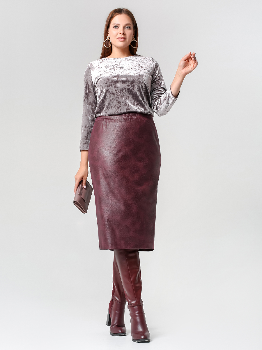 картинка Юбка 7059 винный от магазина Larouge.by
