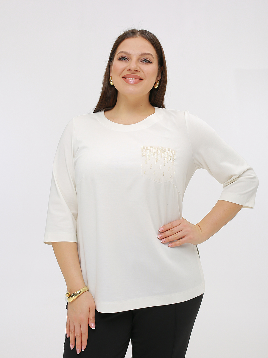 картинка Джемпер 3415 молоко от магазина Larouge.by