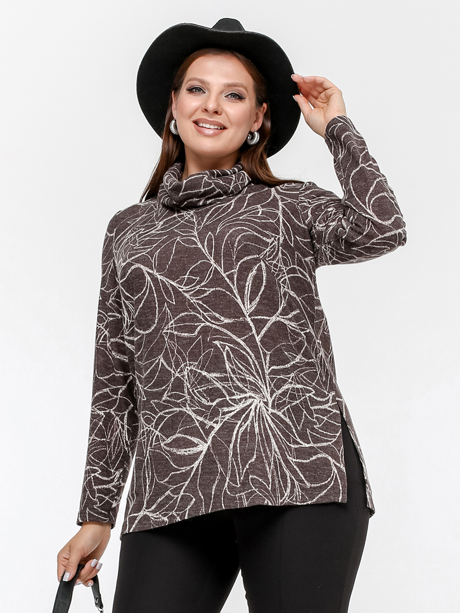 картинка Джемпер 3330 какао набивной от магазина Larouge.by