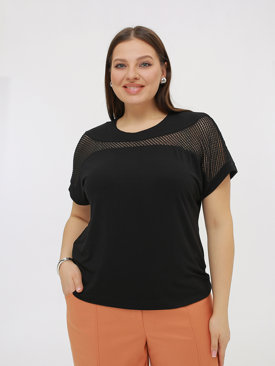 картинка Джемпер 3395 черный от магазина Larouge.by