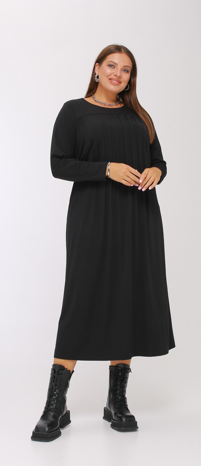 картинка Платье 5484 черный от магазина Larouge.by