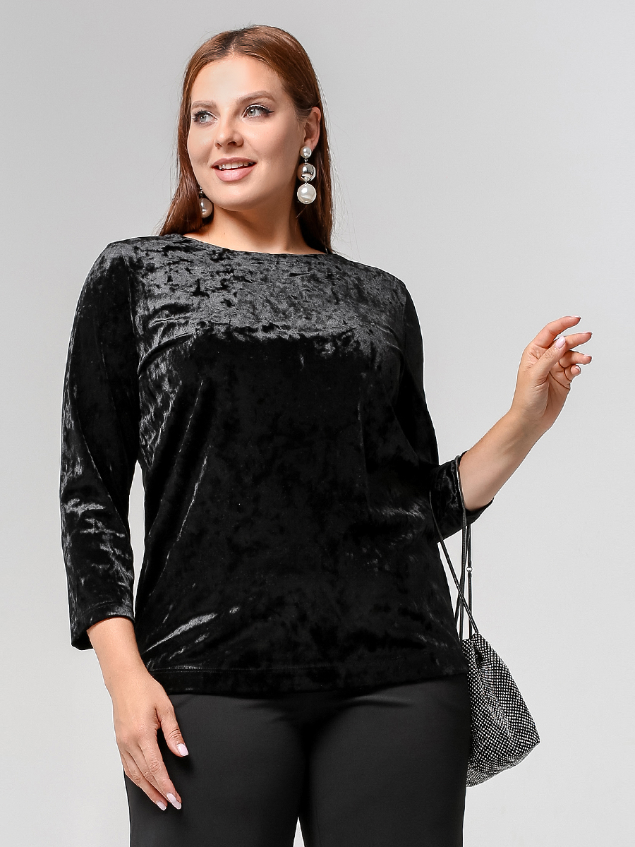 картинка Джемпер 3302 черный от магазина Larouge.by