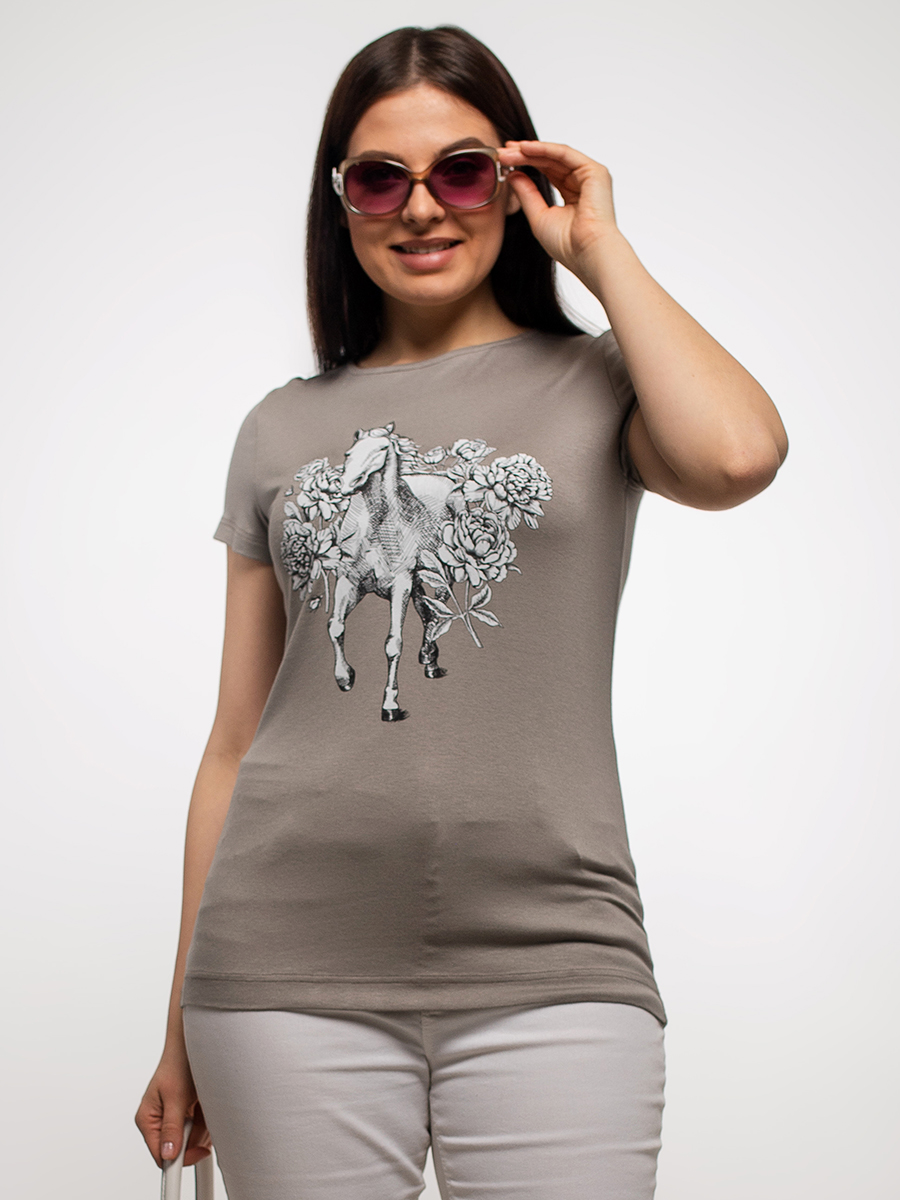 картинка Джемпер 28451 Латте (лошадь) от магазина Larouge.by