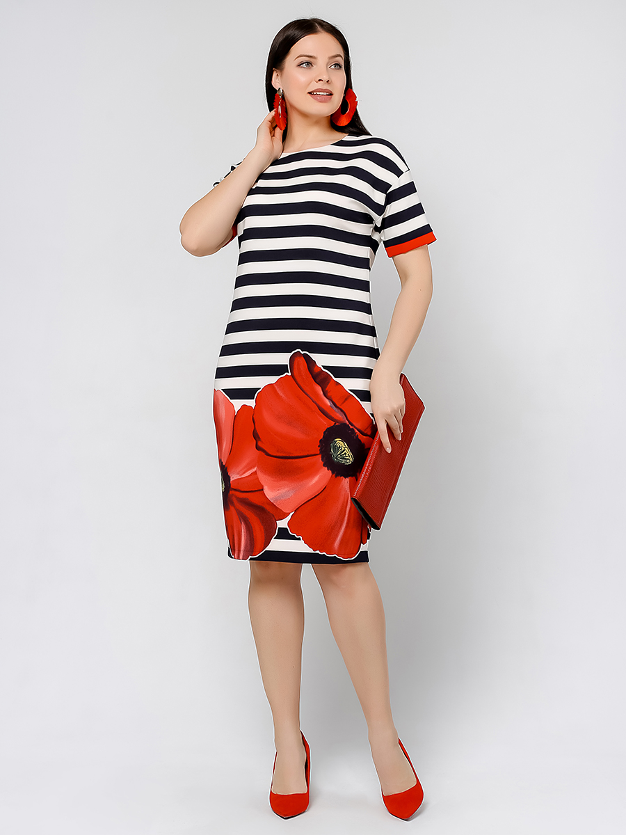 картинка Платье 51141 Красный от магазина Larouge.by