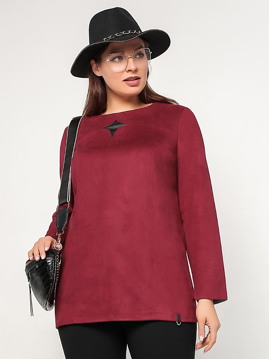 картинка Джемпер 3197 бордо от магазина Larouge.by