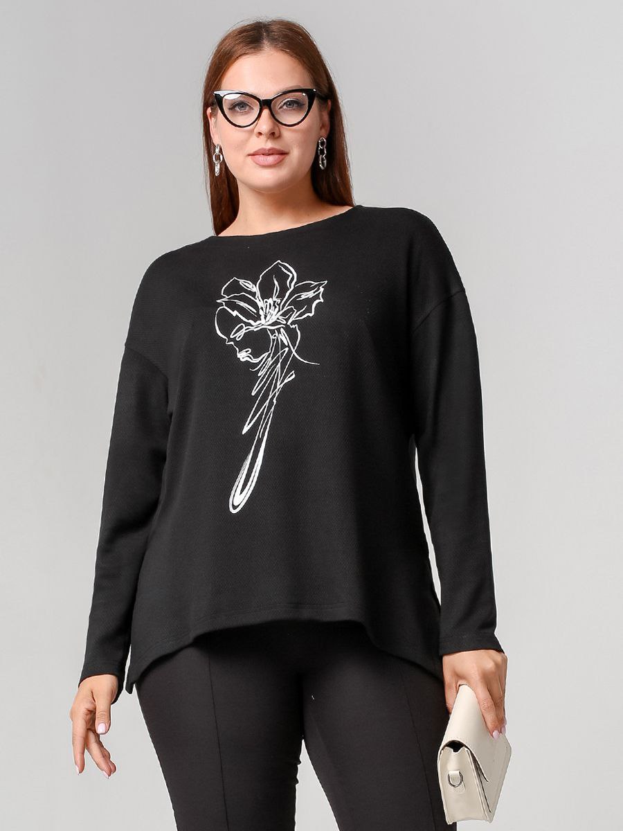 картинка Джемпер 3295 чёрный от магазина Larouge.by