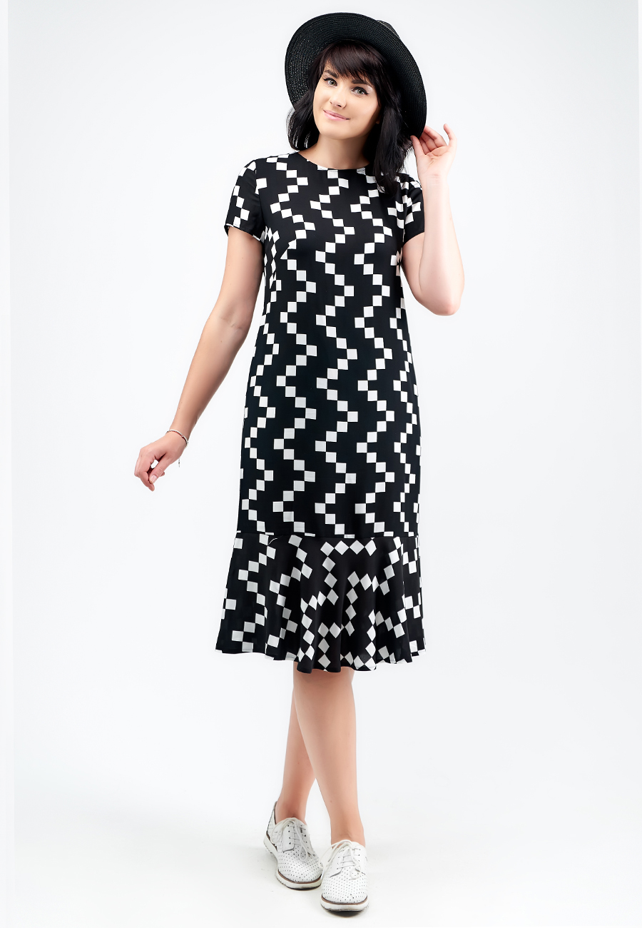 картинка Платье 5173 черный от магазина Larouge.by