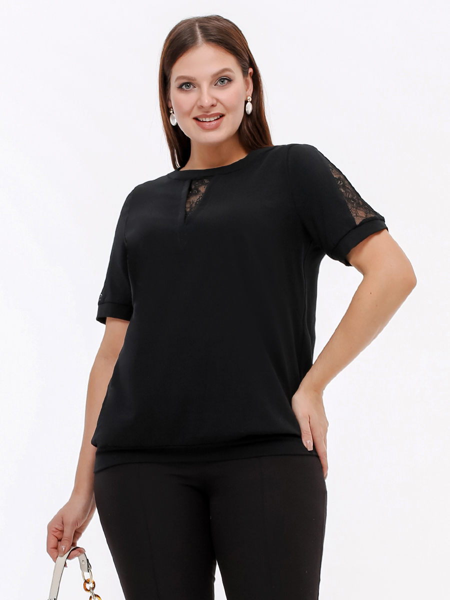 картинка Джемпер 3345 чёрный от магазина Larouge.by