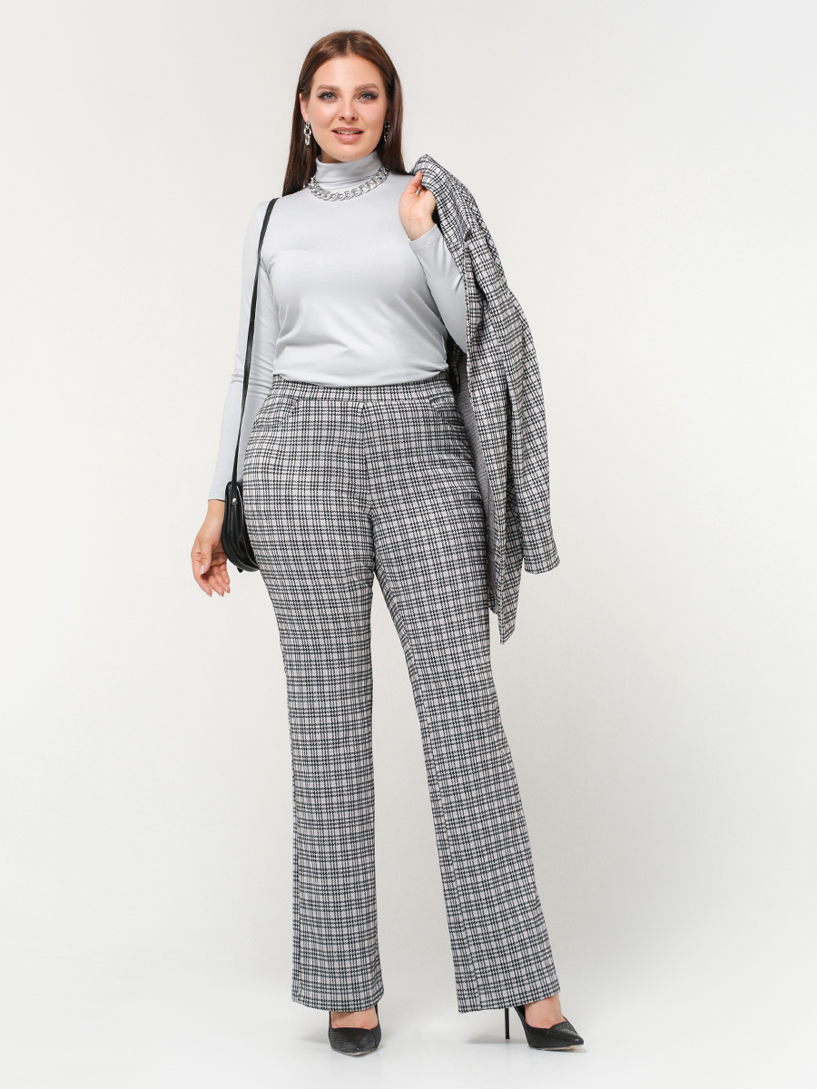 картинка Брюки 80505 розовый(клетка) от магазина Larouge.by