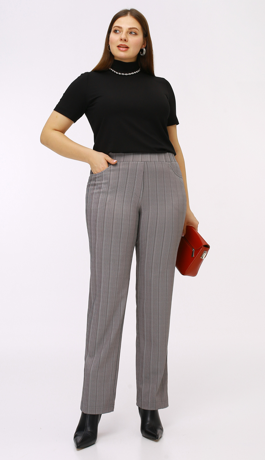 картинка Брюки 8063 полоска от магазина Larouge.by