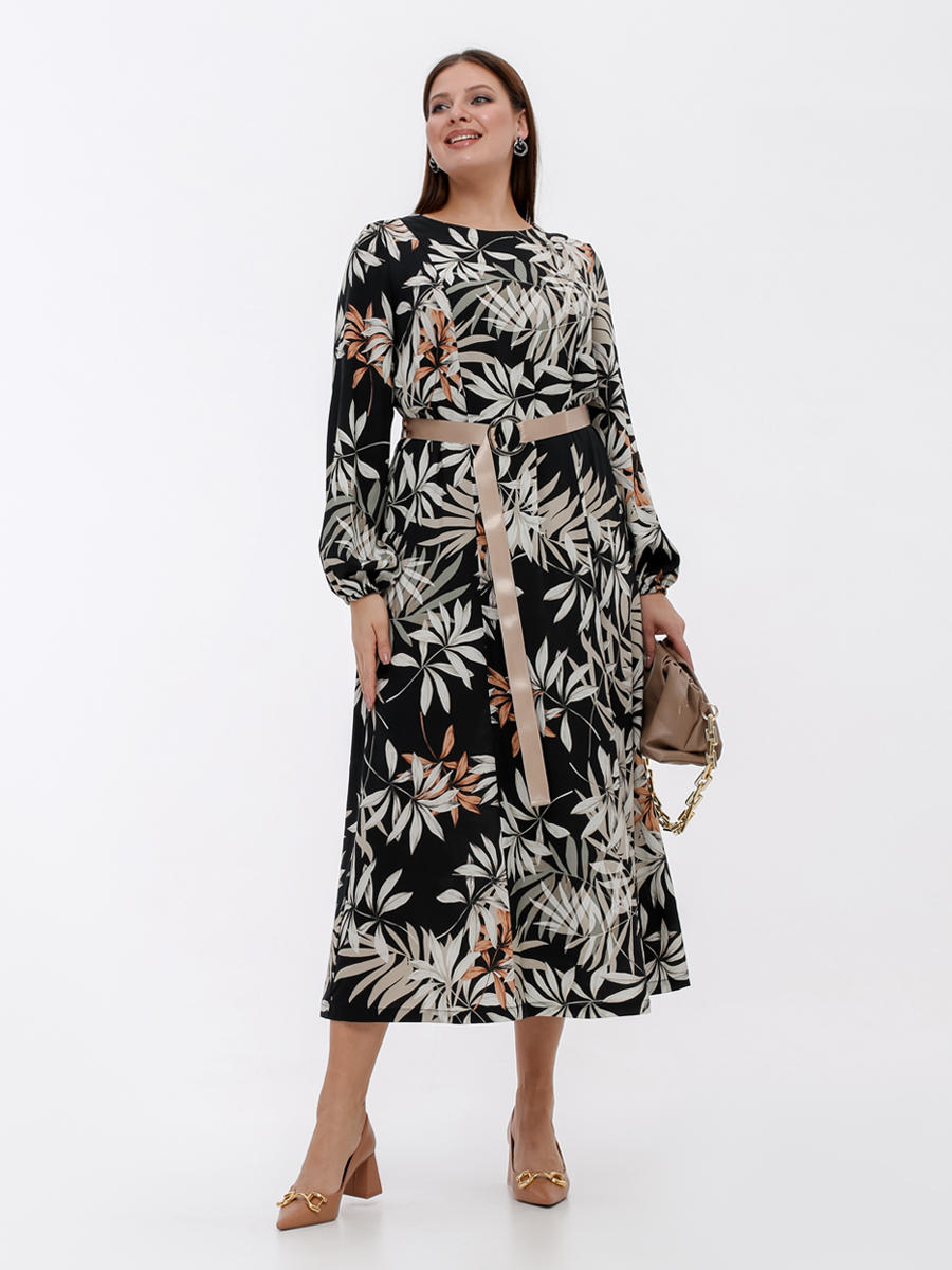 картинка Платье 5455 тропики набивной от магазина Larouge.by