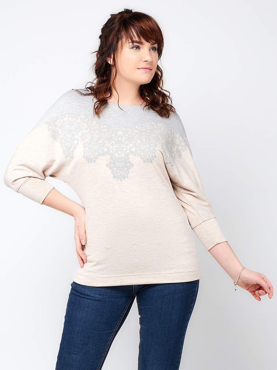 картинка Джемпер 29352 бежевый от магазина Larouge.by