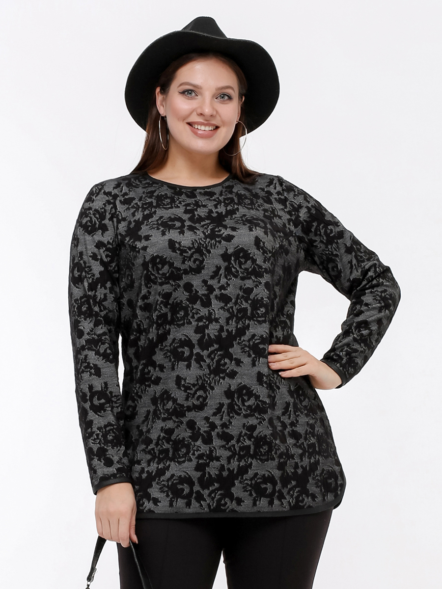 картинка Джемпер 3349 серый(роза) от магазина Larouge.by