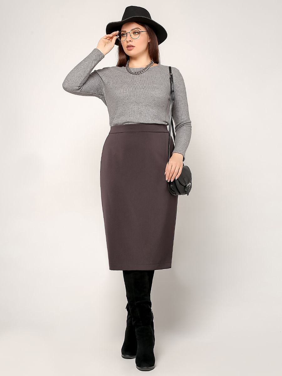 картинка Юбка 7033 антрацит от магазина Larouge.by