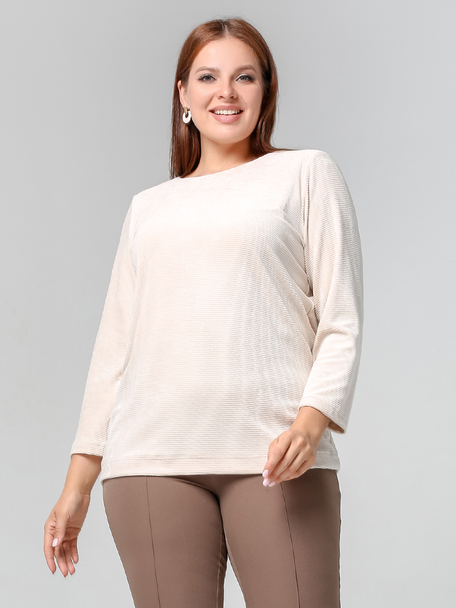 картинка Джемпер 3302 светло-бежевый от магазина Larouge.by