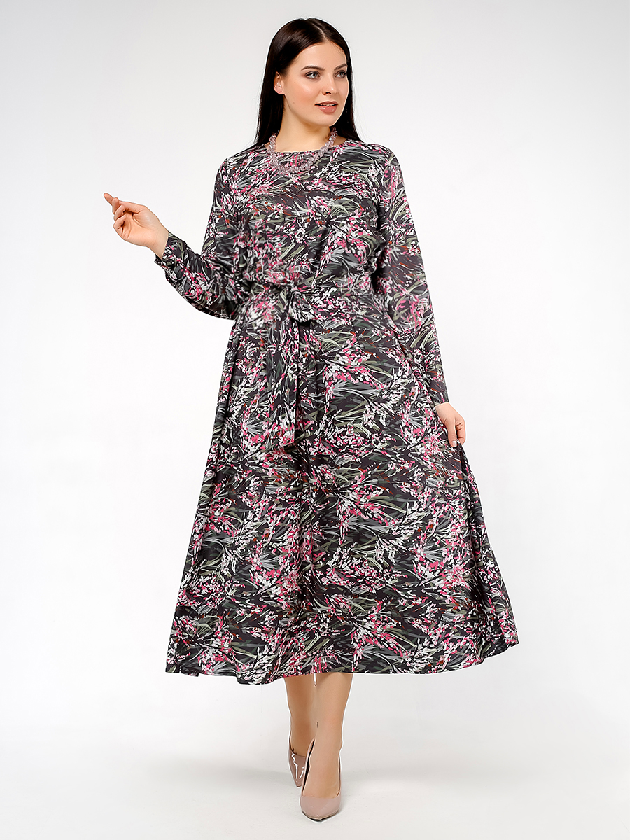 картинка Платье 5292 Зеленый (набивной) от магазина Larouge.by